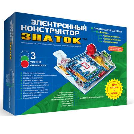 Конструктор Знаток Школа сборная игровая модель