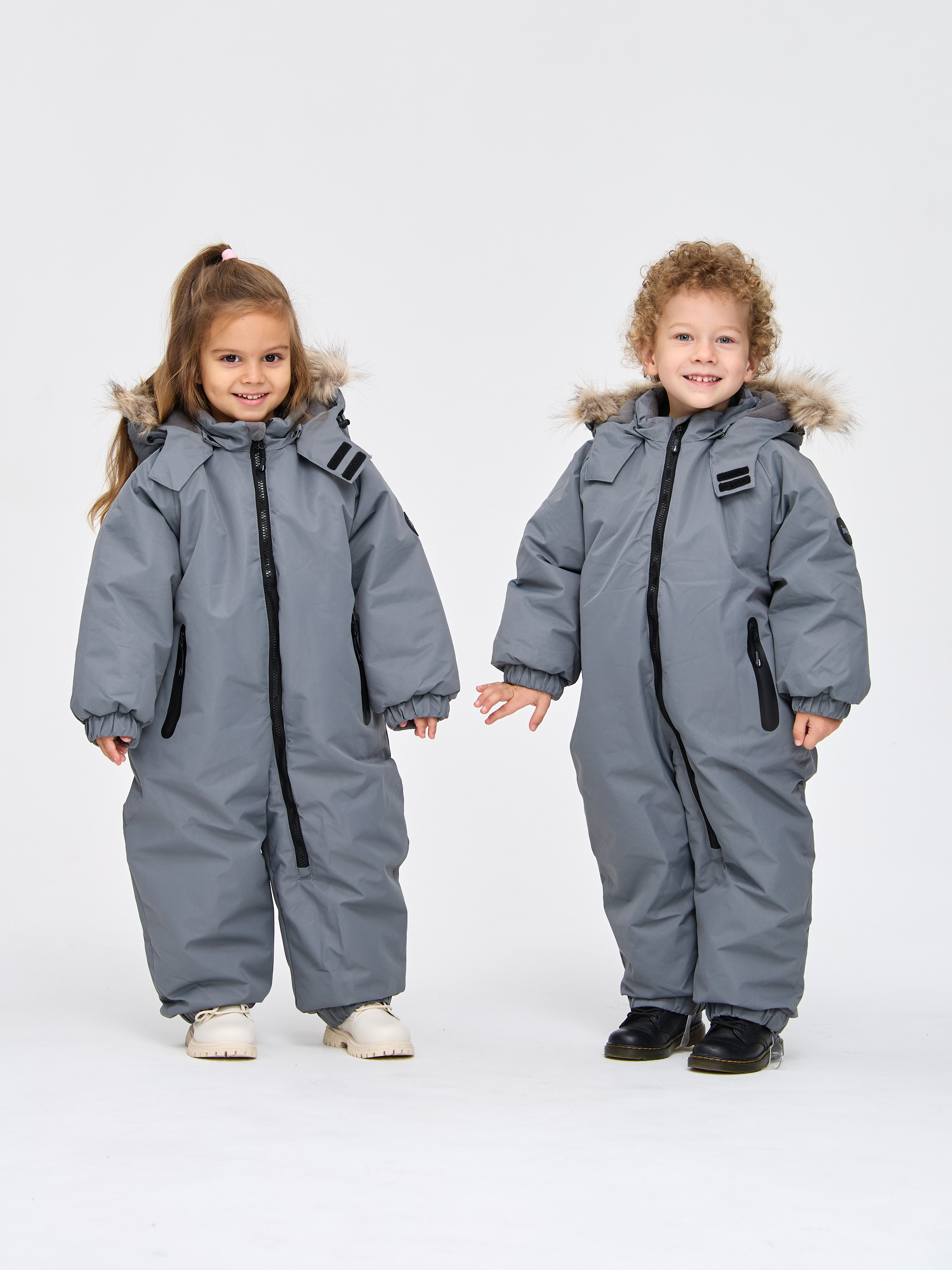 Комбинезон Лапушка 7037 серый - фото 25