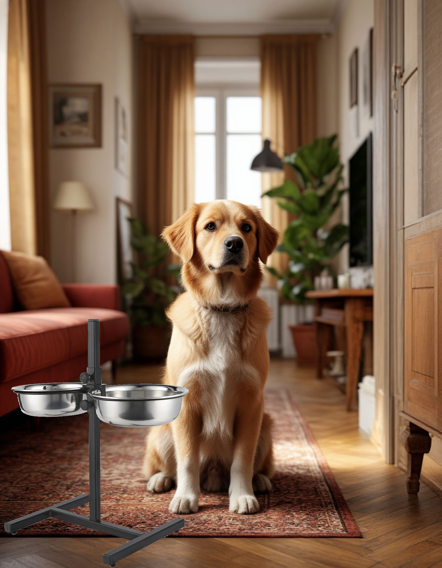 Подставка с 2 мисками INFILD по 1.2 литра - фото 3