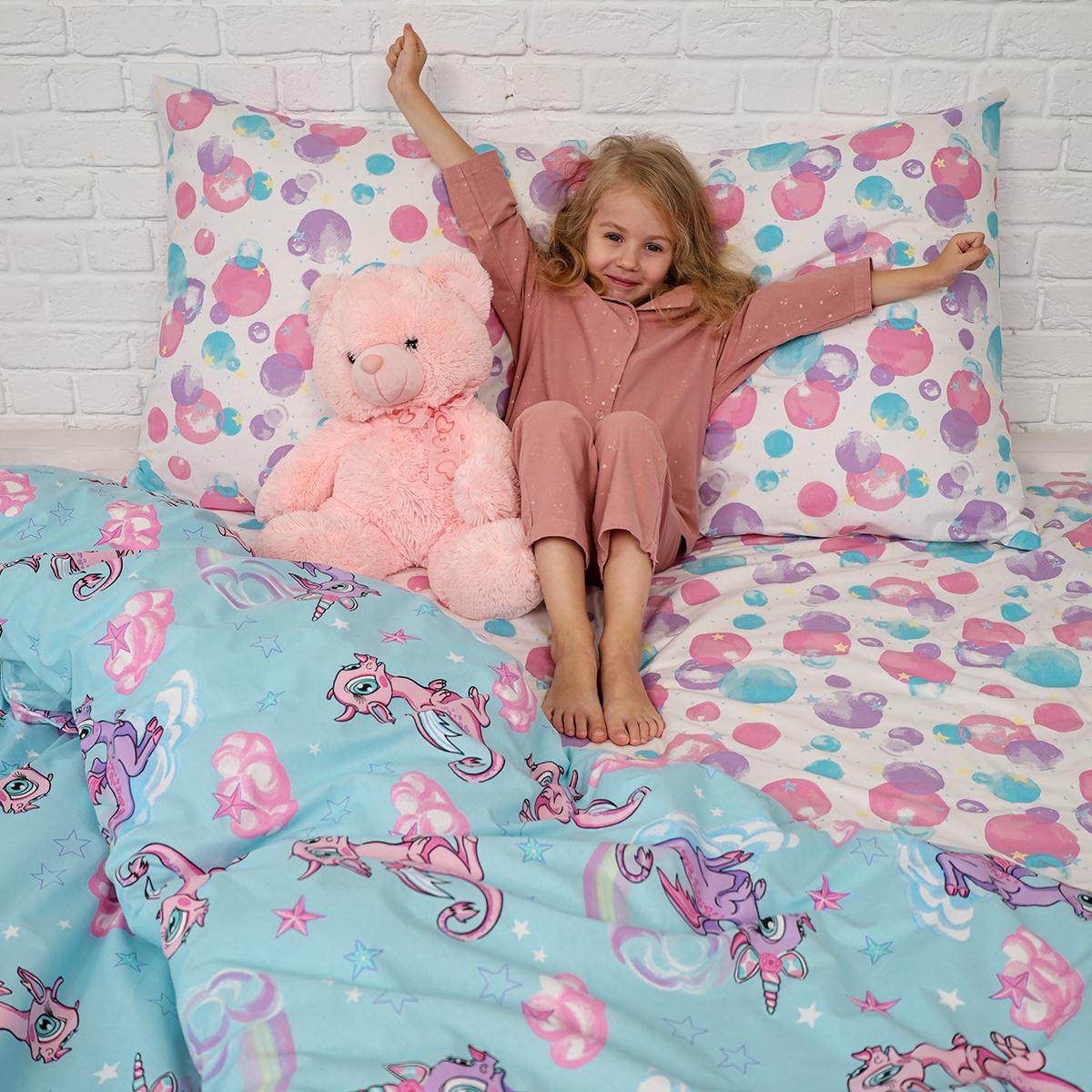 Комплект постельного белья BRAVO kids dreams Единорог полутораспальный 3 предм. - фото 5