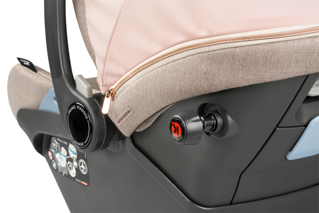 Автокресло Peg-Perego Lounge 0 (0 -13 кг) розовый - фото 7