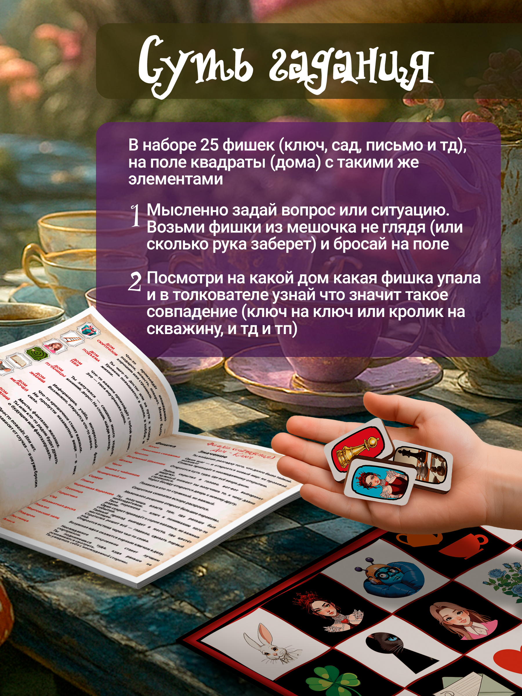 Настольная игра Premiere Publishing Алиса в стране чудес - фото 3