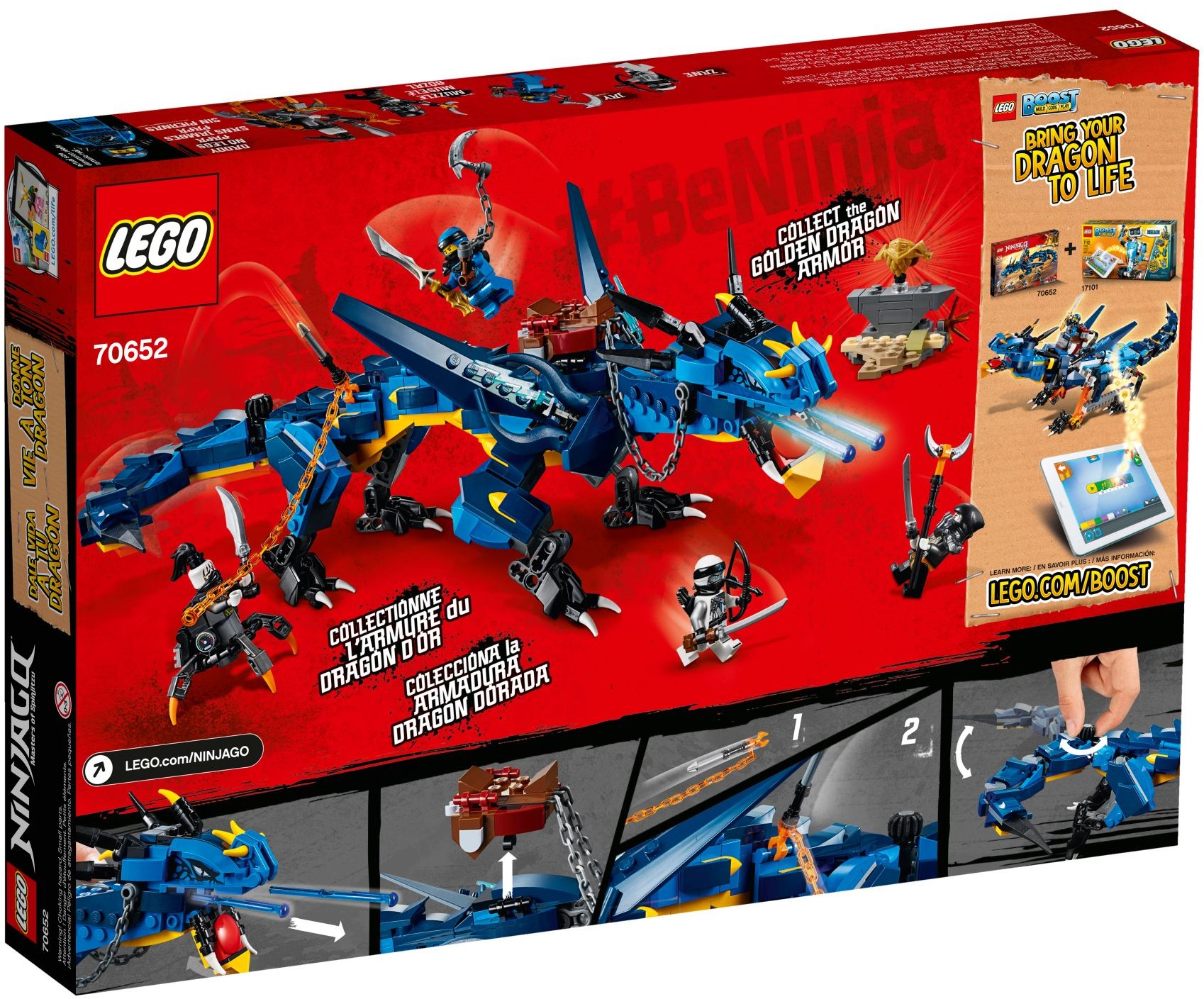 Конструктор LEGO NINJAGO 70652 493 дет. - фото 4
