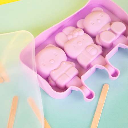 Силиконовая форма CINLANKIDS для мороженого