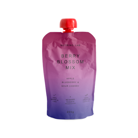 Пюре Nutrino Lab Яблоко-Черника-Вишня с 3 лет 200 г