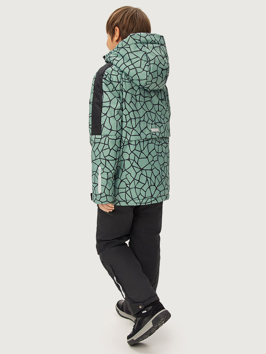 Костюм NIKASTYLE 7з3125 полынь/черный - фото 3