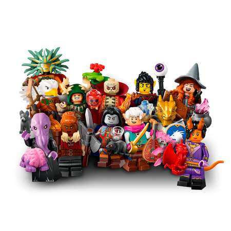 Конструктор LEGO Minifigures Dungeons and Dragons блочный в ассортименте