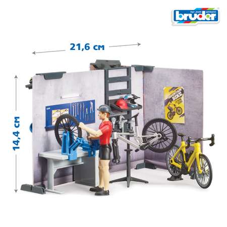 Игровой набор Bruder Велосипедный магазин