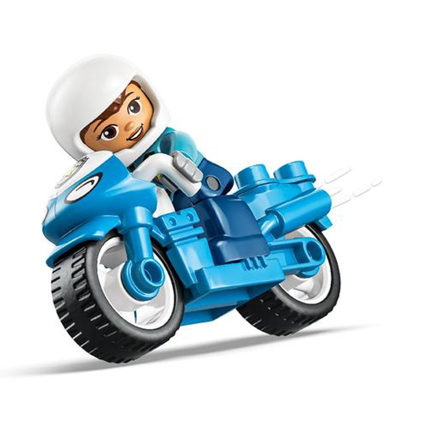 Конструктор LEGO DUPLO Полицейский мотоцикл 11 дет. - фото 6