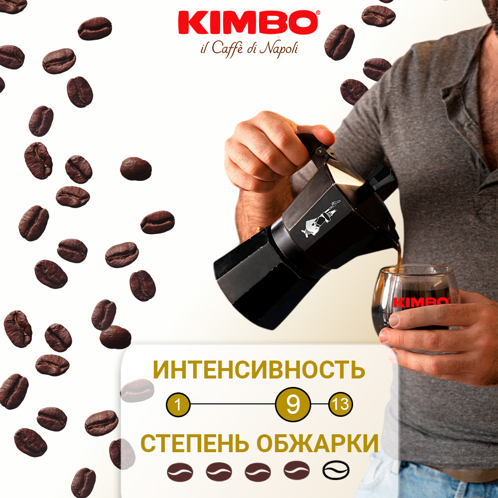 Кофе KIMBO Молотый - фото 3