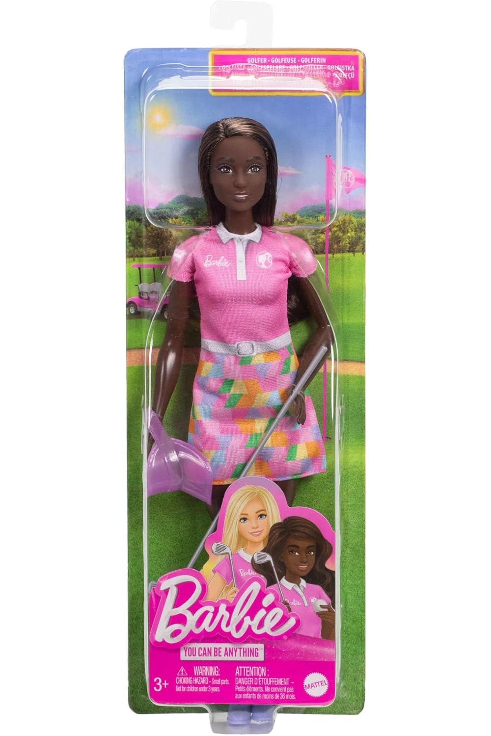 Кукла модельная Barbie Гольфистка DVF50/JCR69 - фото 6