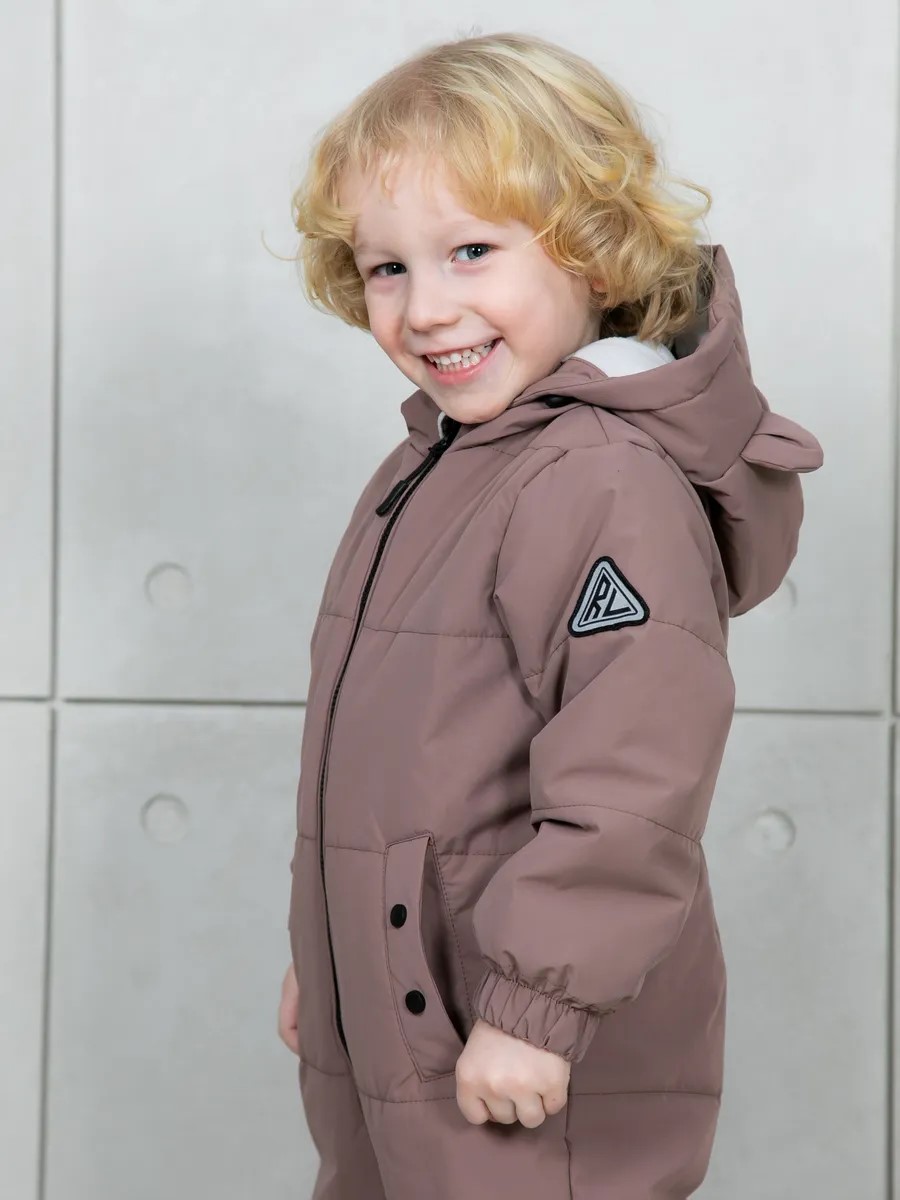 Комбинезон Rusland 924/кофе - фото 4