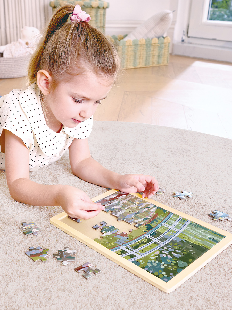 Пазл Hape Пазл для детей Умняша деревянный - фото 1