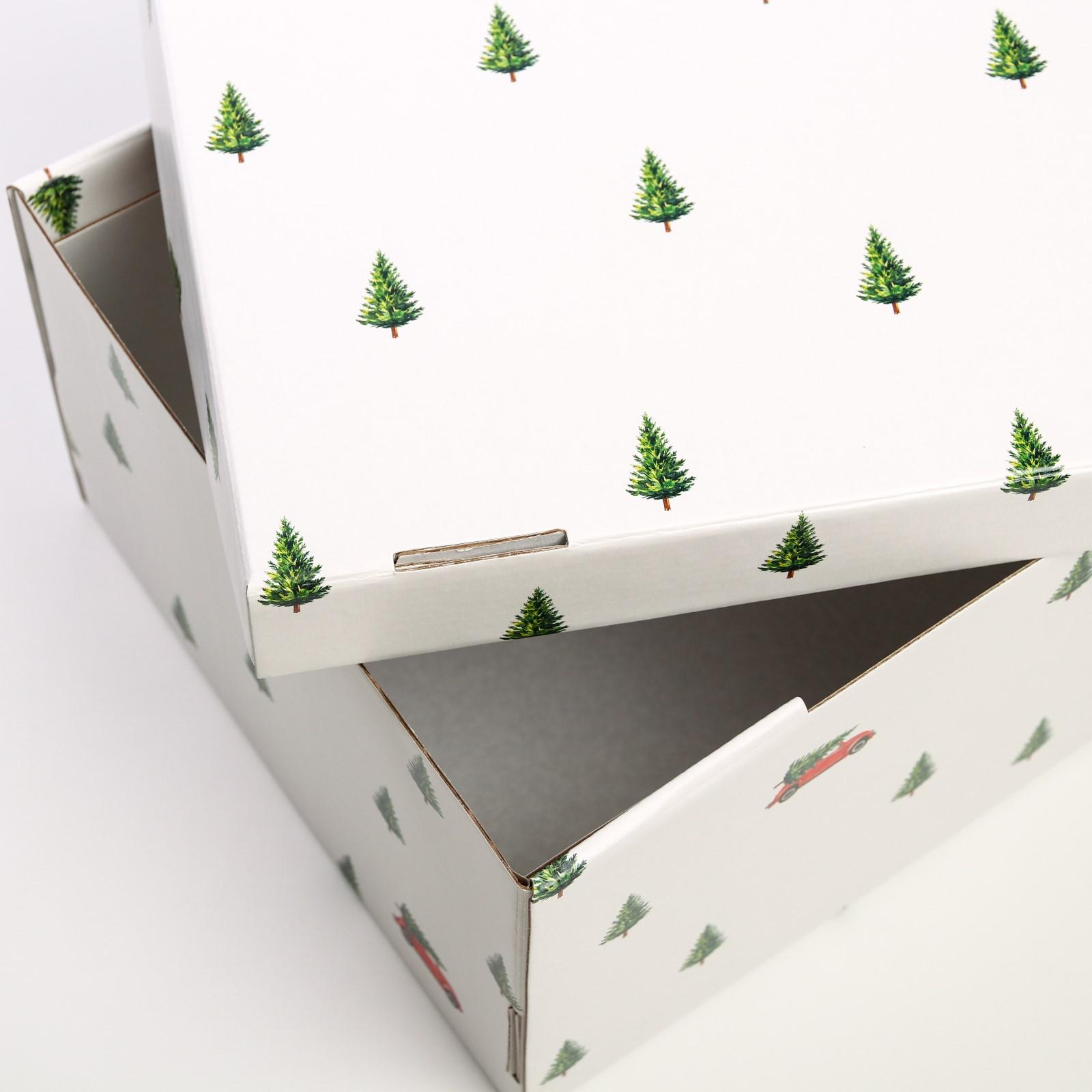 Складная коробка Дарите Счастье «Новый год». 31.2×25.6×16.1 см - фото 3