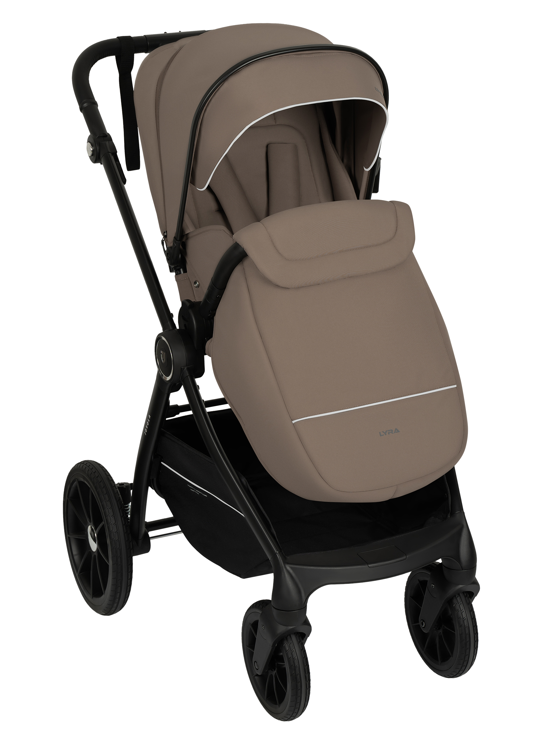 Коляска прогулочная JOVOLA LYRA темно-бежевый - фото 18