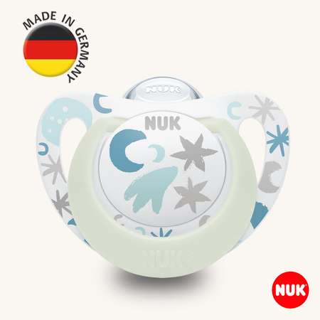 Пустышка Nuk силикон ортодонтическая от 0 мес. 2 шт.