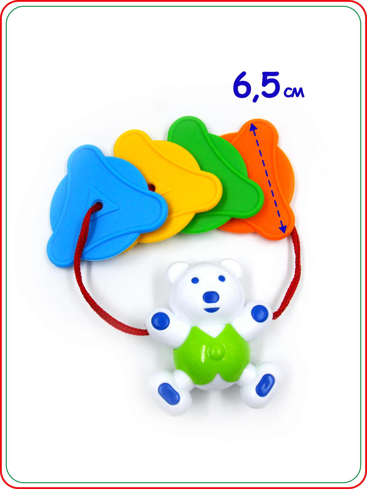 Игрушка Аэлита погремушка Набор №1 - фото 4