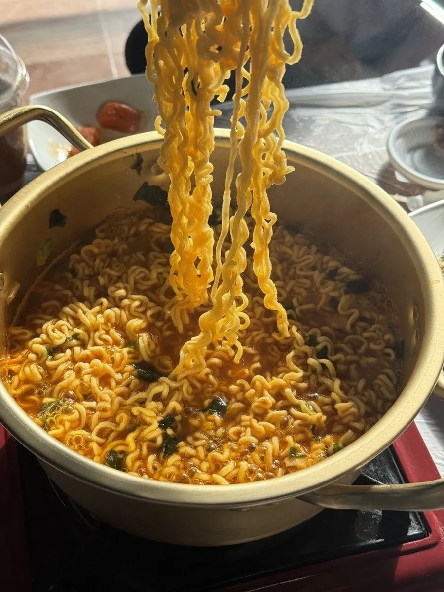 Лапша быстрого приготовления Samyang курица острая 2х Spicy - фото 6