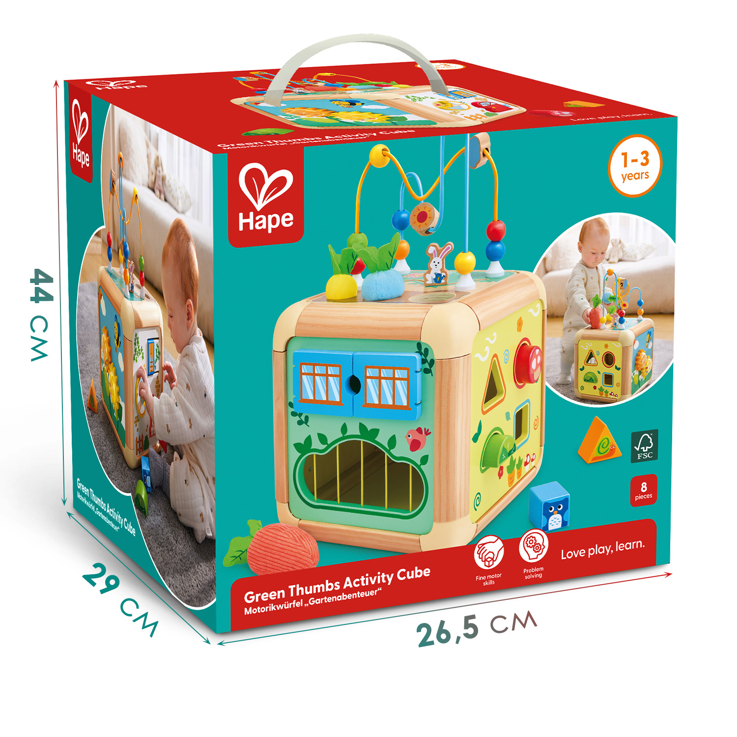 Игрушка Hape бизиборд - фото 9