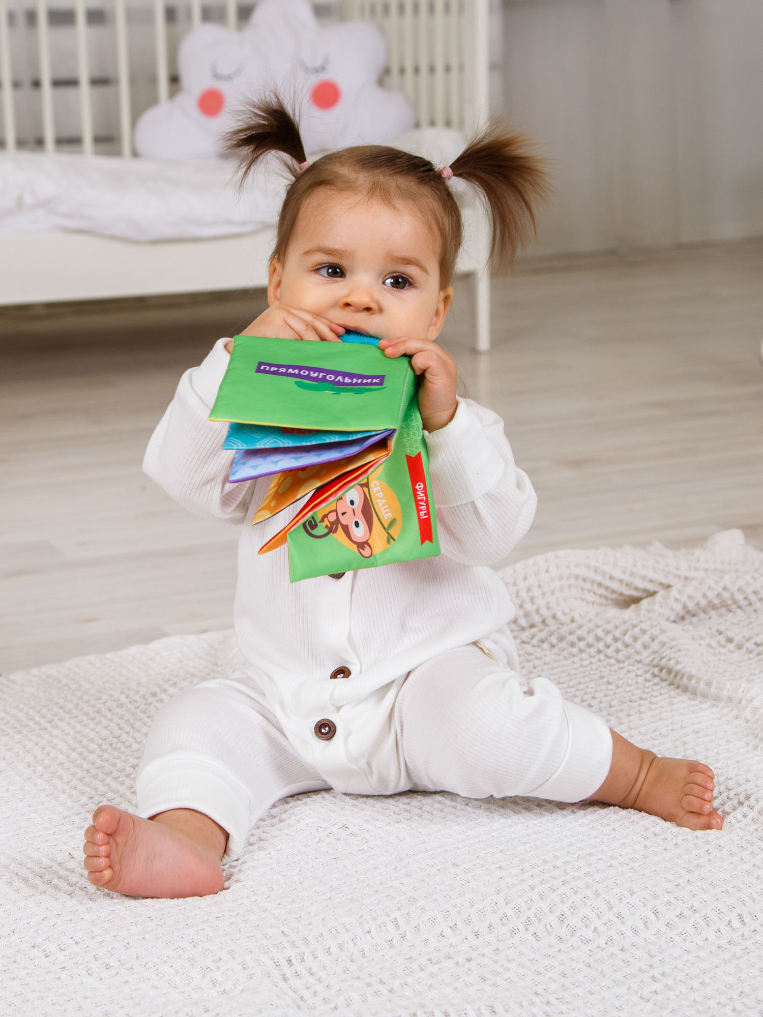 Прорезыватель Amarobaby Soft Book в ассортименте - фото 13