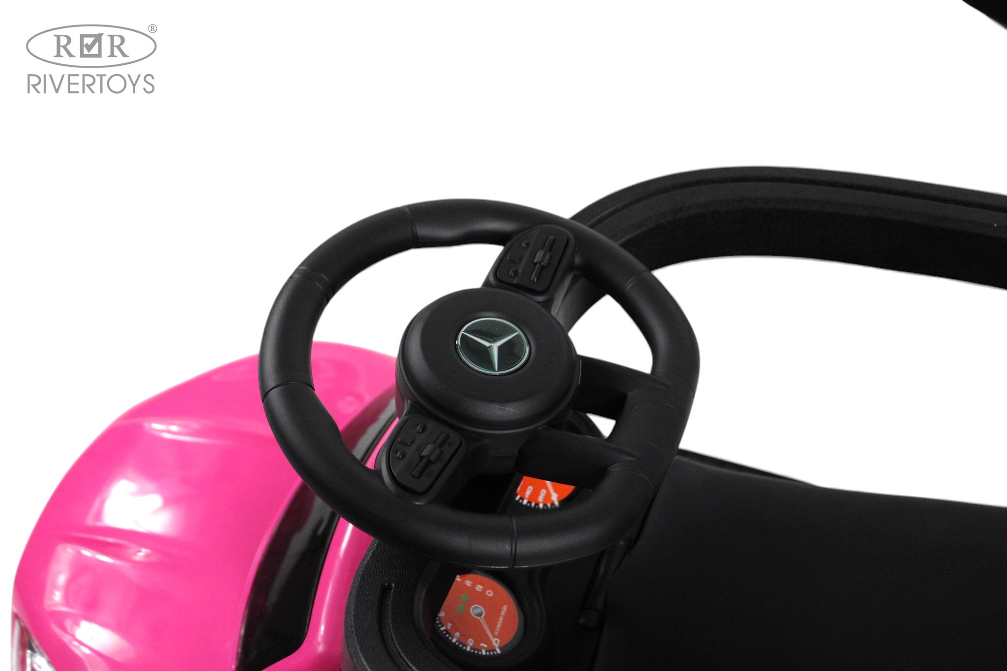 Каталка RIVERTOYS Z005ZZ-MP-PINK розовый - фото 11