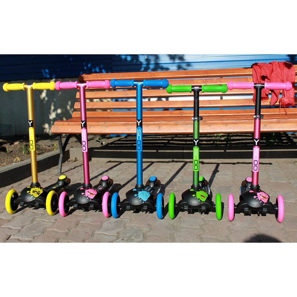 Самокат Y-Scoo трехколесный - фото 8