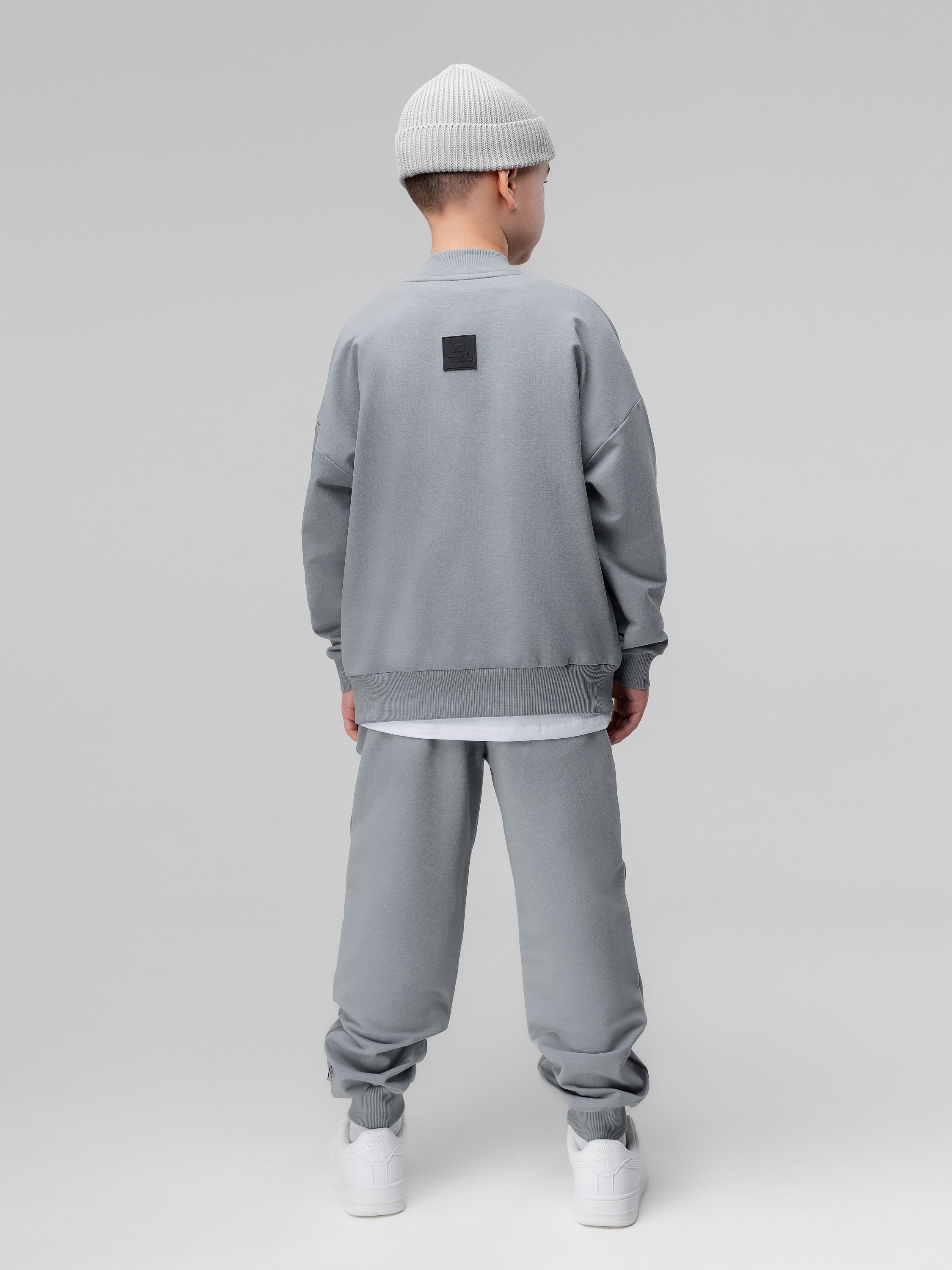 Толстовка и брюки Bodo 46-154MU_серый - фото 5