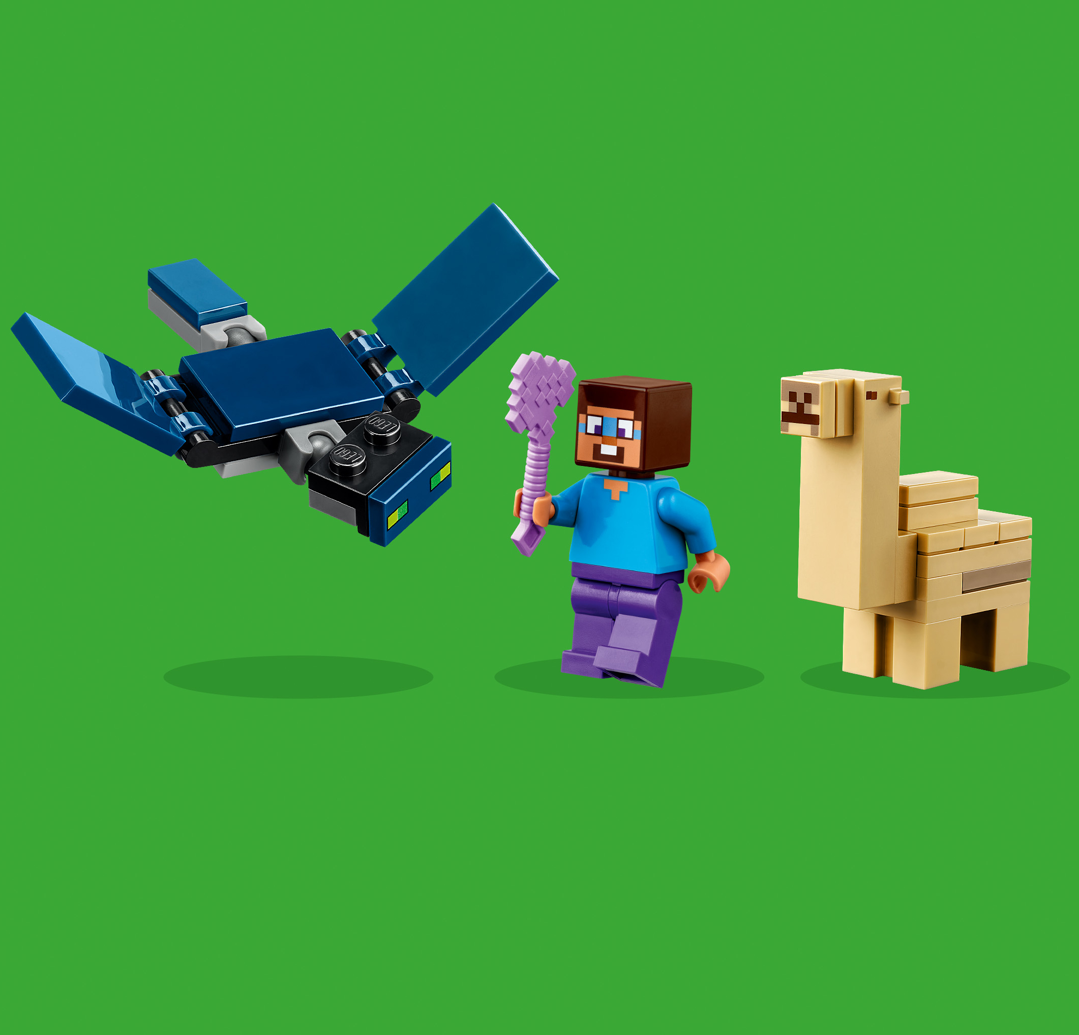 Конструктор LEGO Minecraft Экспедиция Стива по пустыне блочный - фото 7
