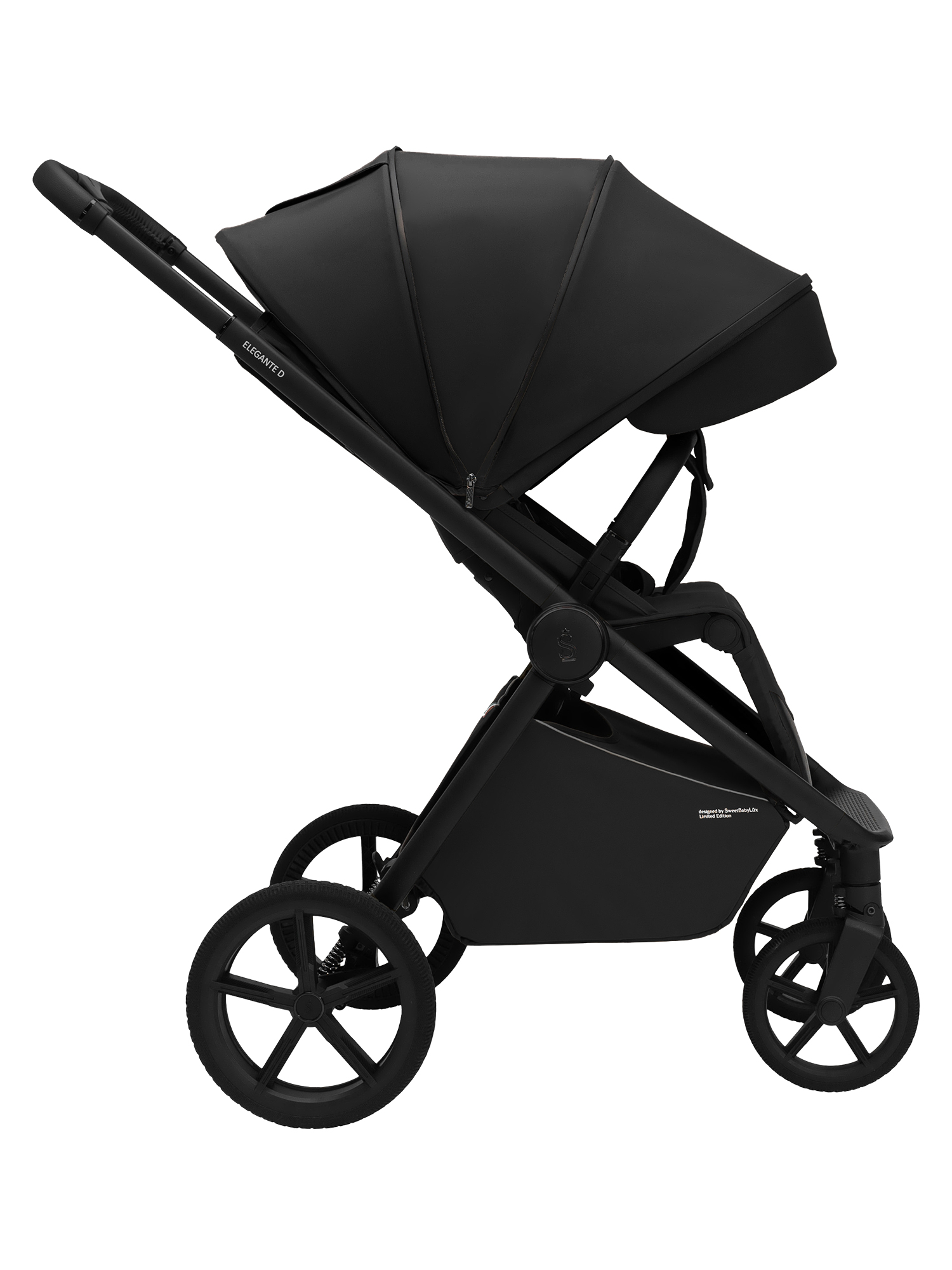 Коляска прогулочная Sweet Baby Elegante D Black черный - фото 21