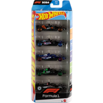 Игровой набор Hot Wheels 5 литых моделей 1:64 Formula 1 1:64