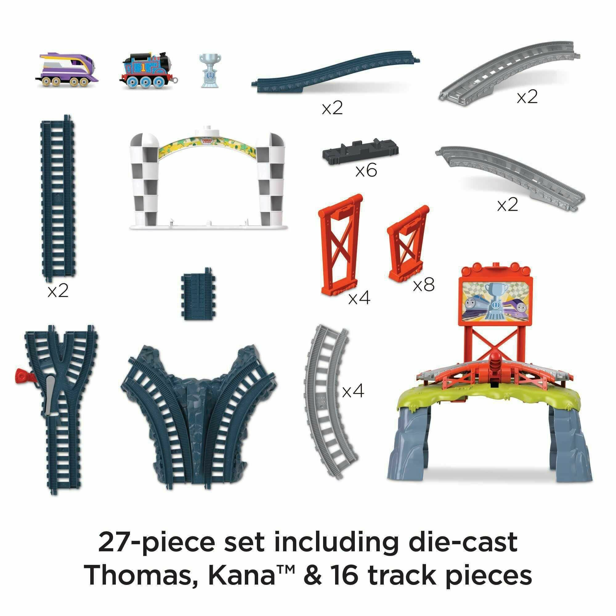 Развивающая железная дорога Mattel 106393 - фото 4