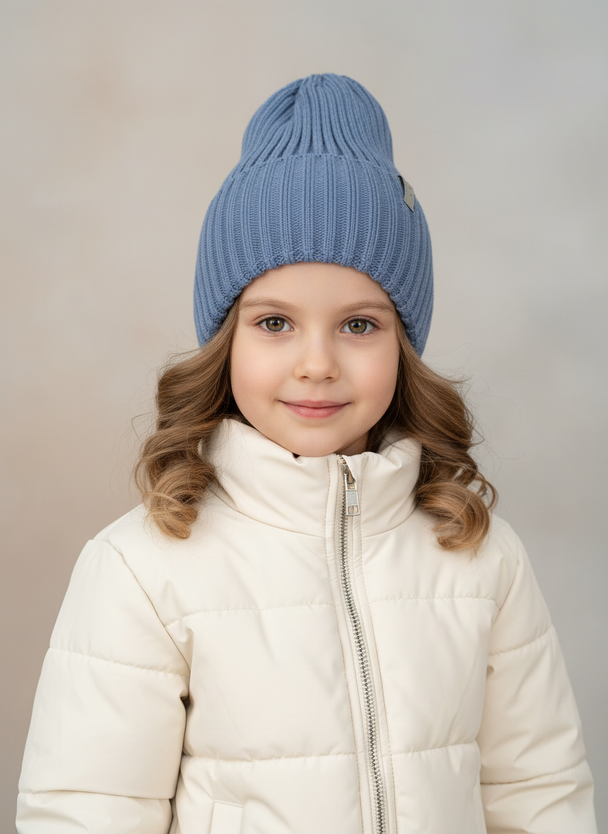 Шапка Arctic kids Ш-120 голубой - фото 1