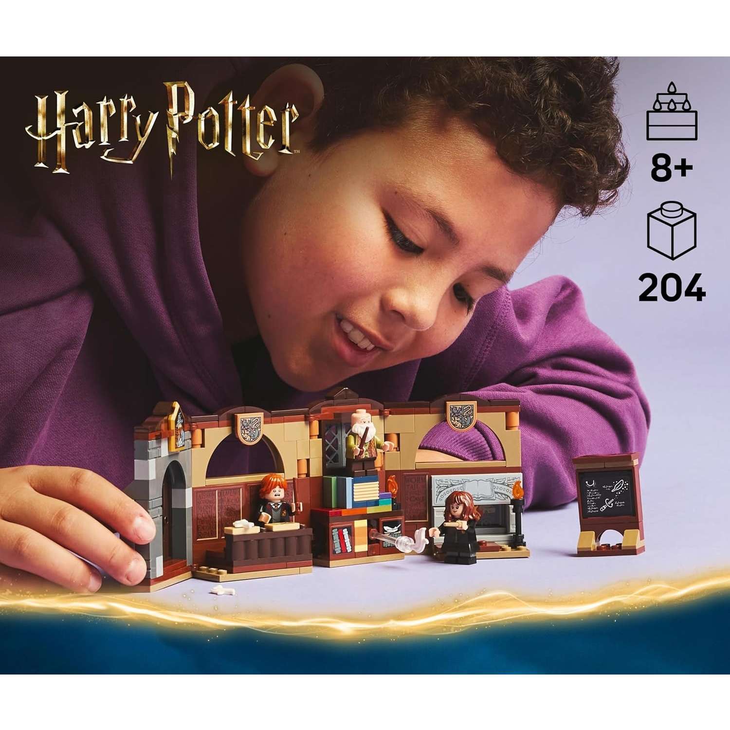 Конструктор LEGO Harry Potter Хогвартс Урок заклинаний блочный - фото 7