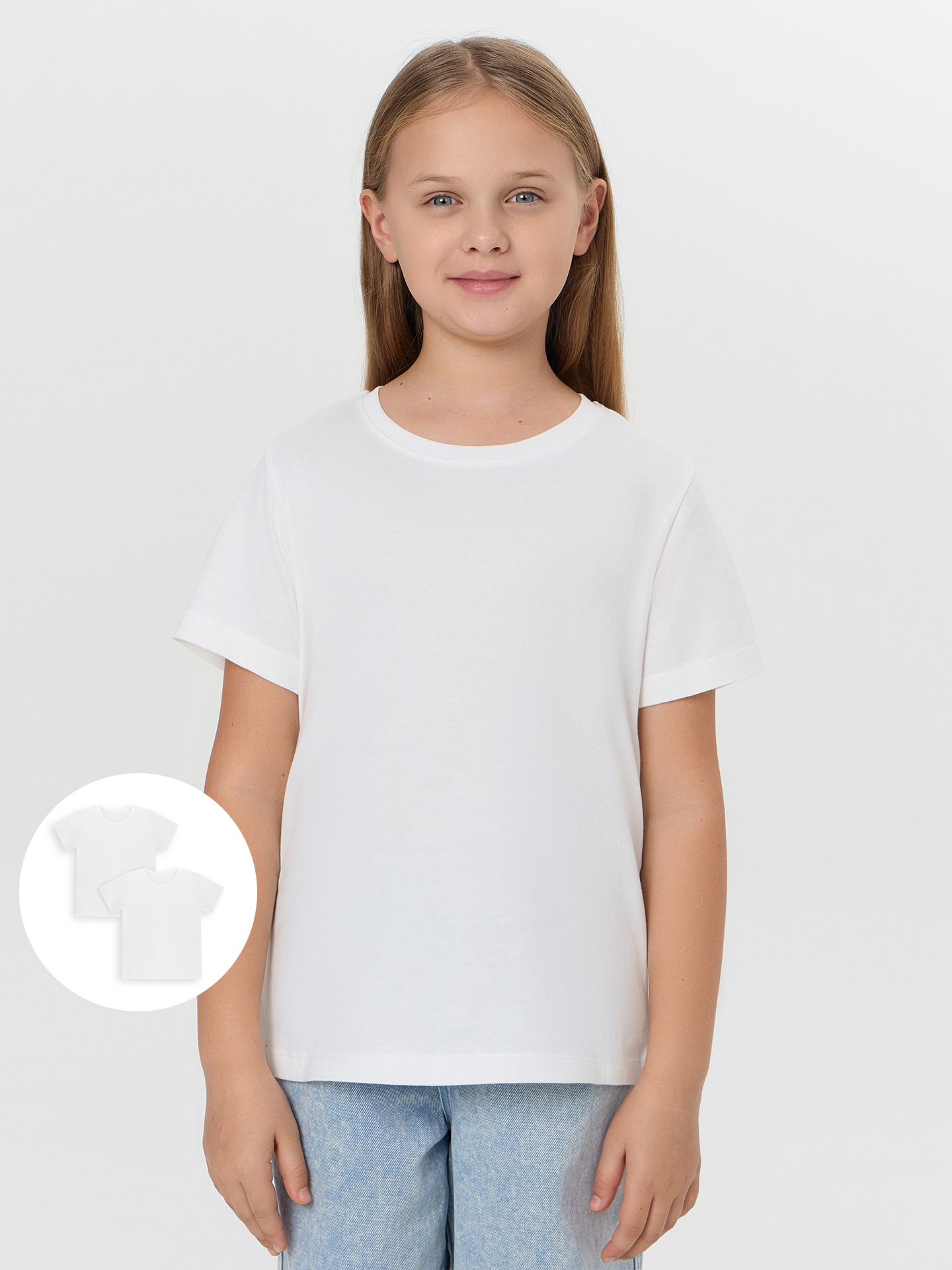 Футболка 2 шт Mark Formelle (Марк Формэль) 117835-2/белый - фото 1