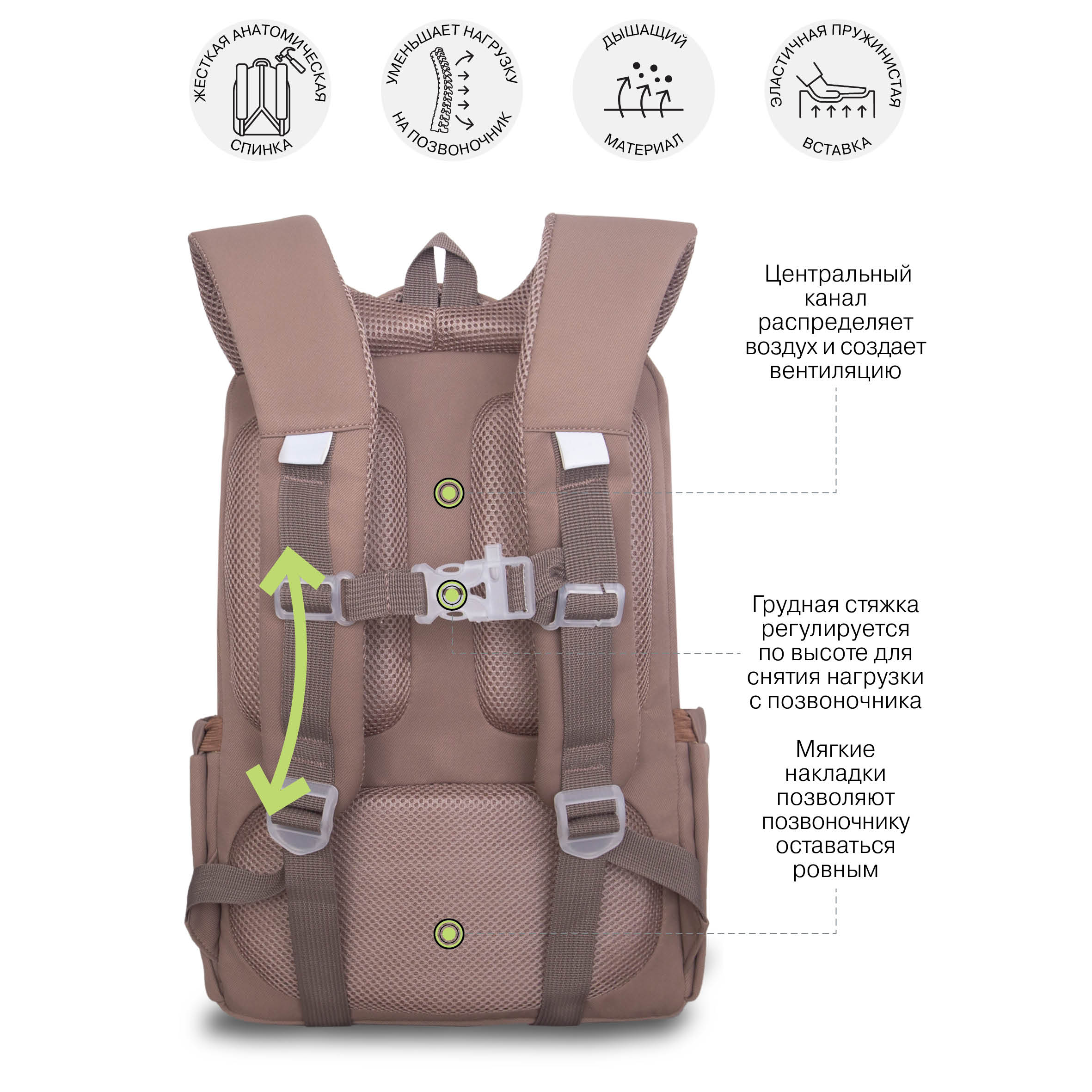 Рюкзак Grizzly для девочки - фото 9