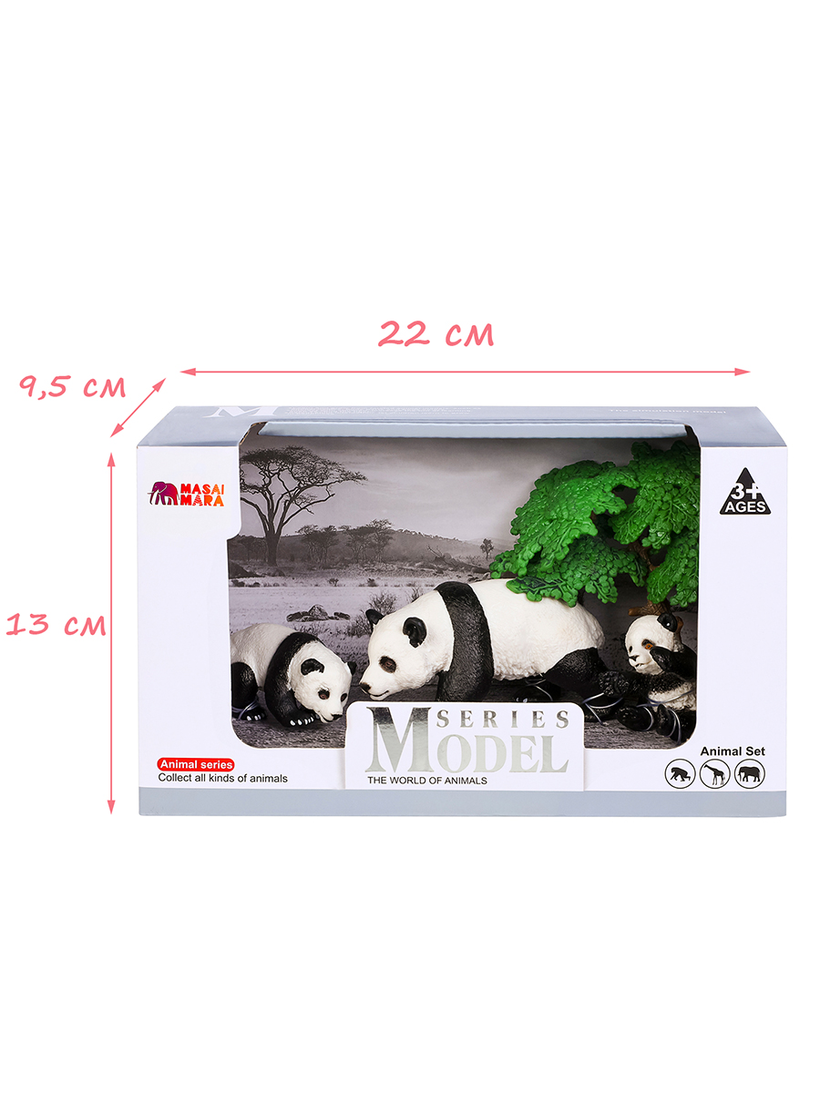 Игровой набор Masai Mara Семья панд - фото 19