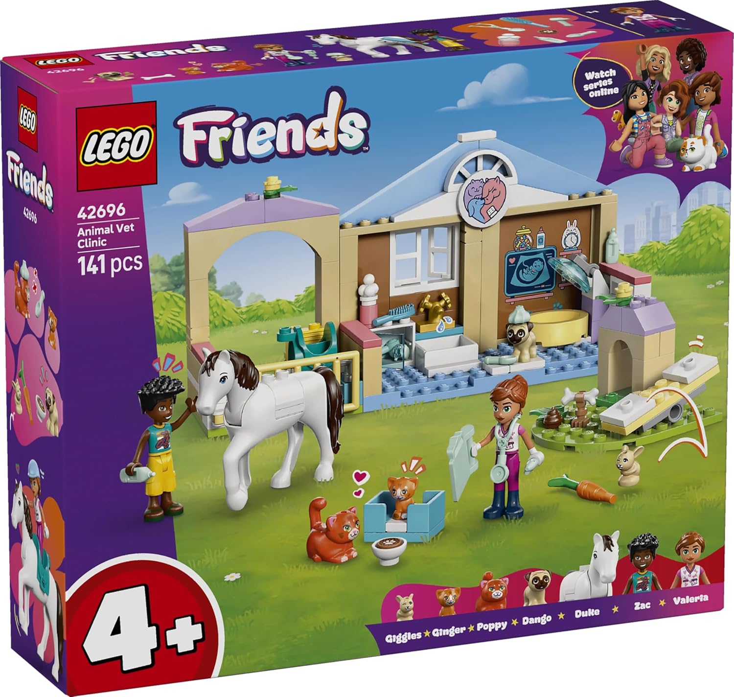 Конструктор LEGO Friends Ветеринарная клиника 141 дет. - фото 5