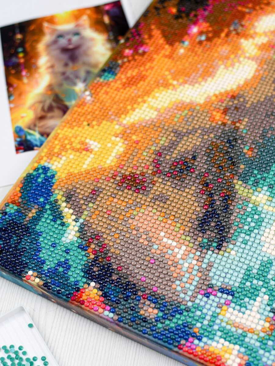 Алмазная мозаика Феникс + - фото 5