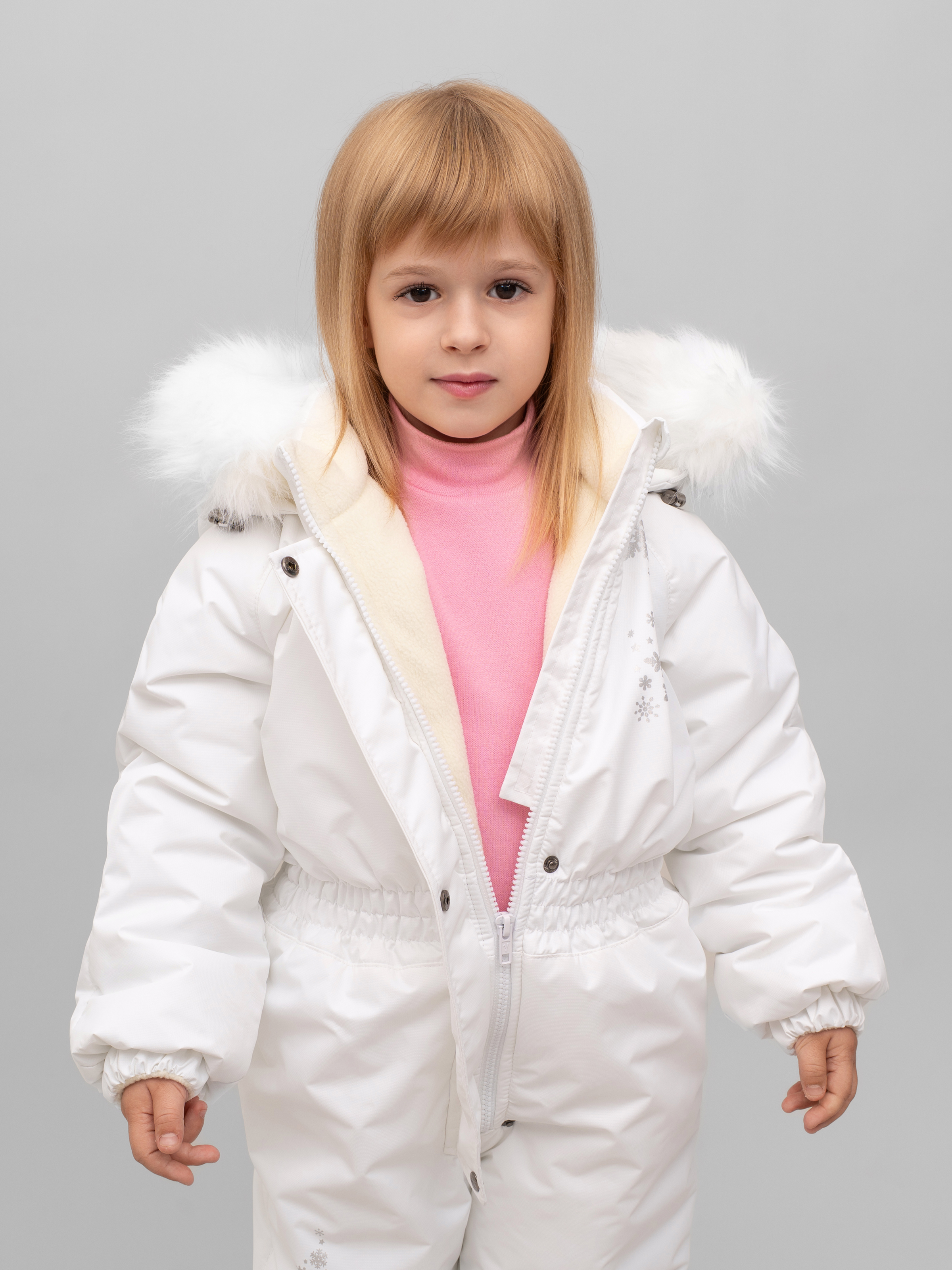 Комбинезон Arctic kids 30-019/1 белый - фото 25