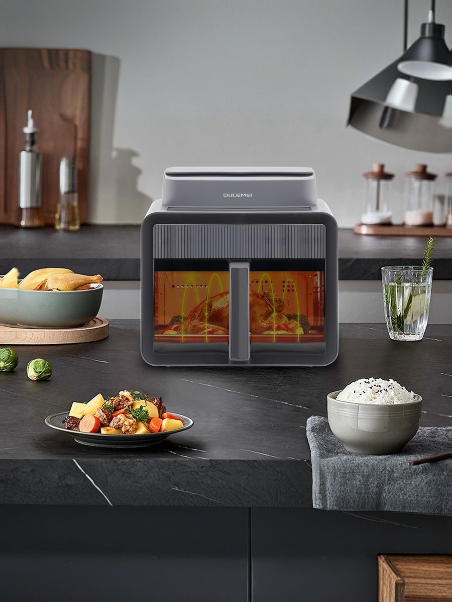 Аэрогриль 7л 1600 Вт Oulemei OLM-KZF027 - фото 8