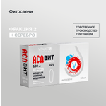 Фитосвечи VITAUCT АСДвит Фракция-2 10% с серебром