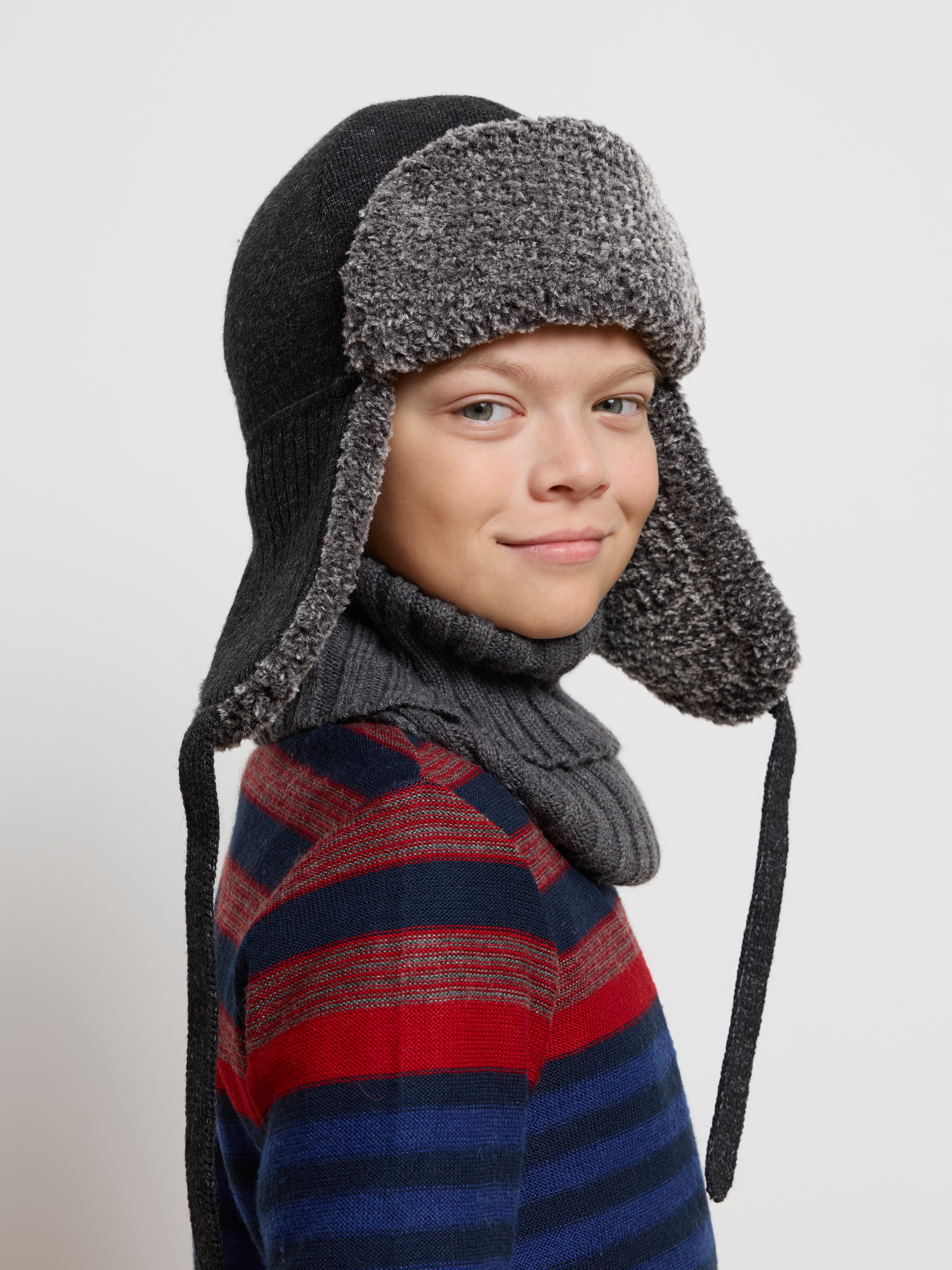 Шапка-ушанка Starkoff Kids Д500905 - фото 1