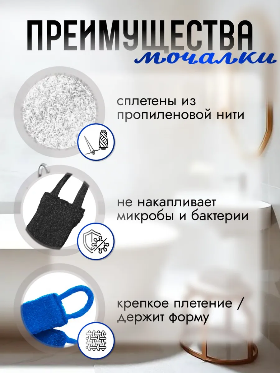 Мочалка PRO CLEANLY - фото 3