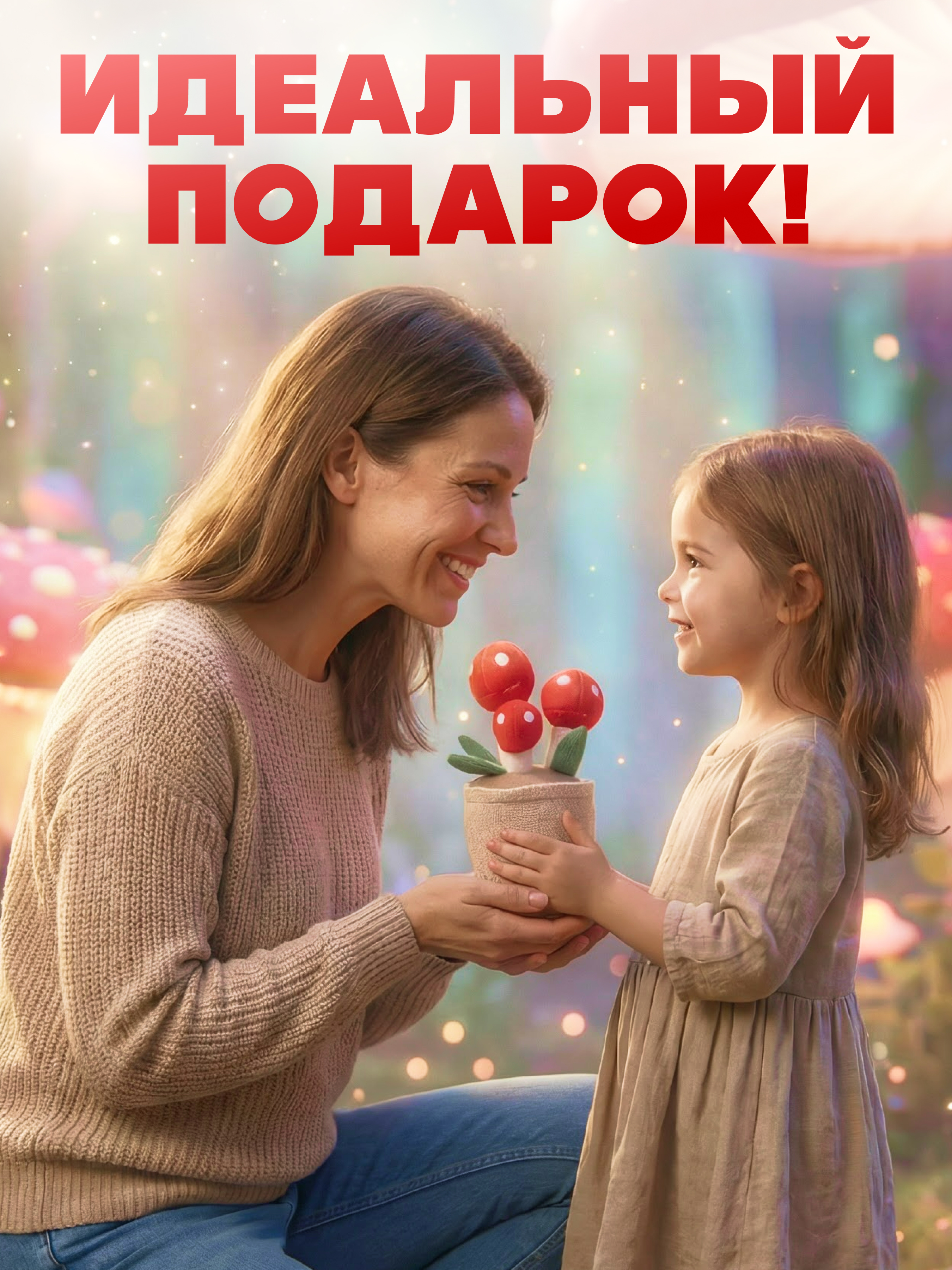 Мягкая игрушка Ball Masquerade Мухоморы красные - фото 3