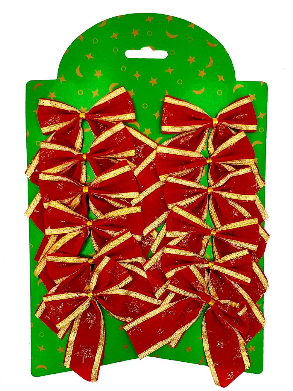 Ёлочное украшение Магия праздника Банты (12шт) - фото 1