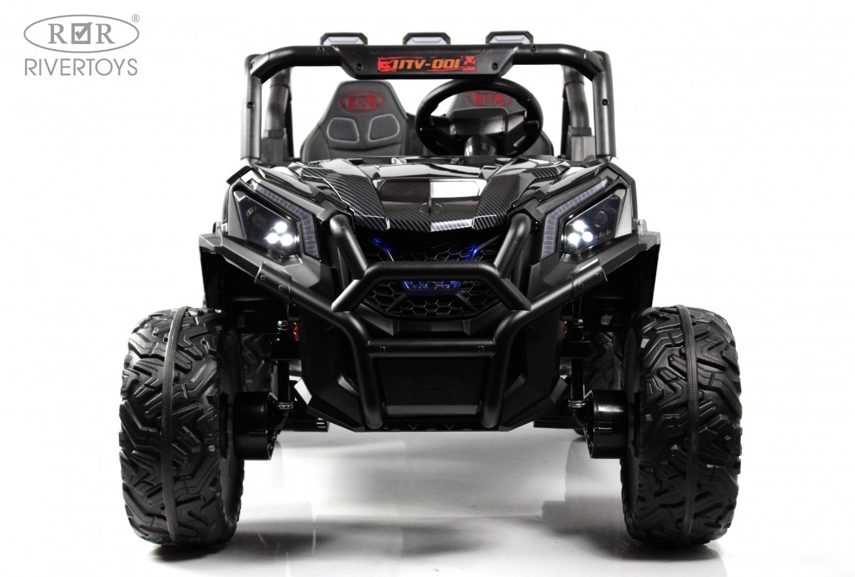 Электромобиль RIVERTOYS K777KK-LUX-BUGGY-BLACK С пультом ДУ - фото 13