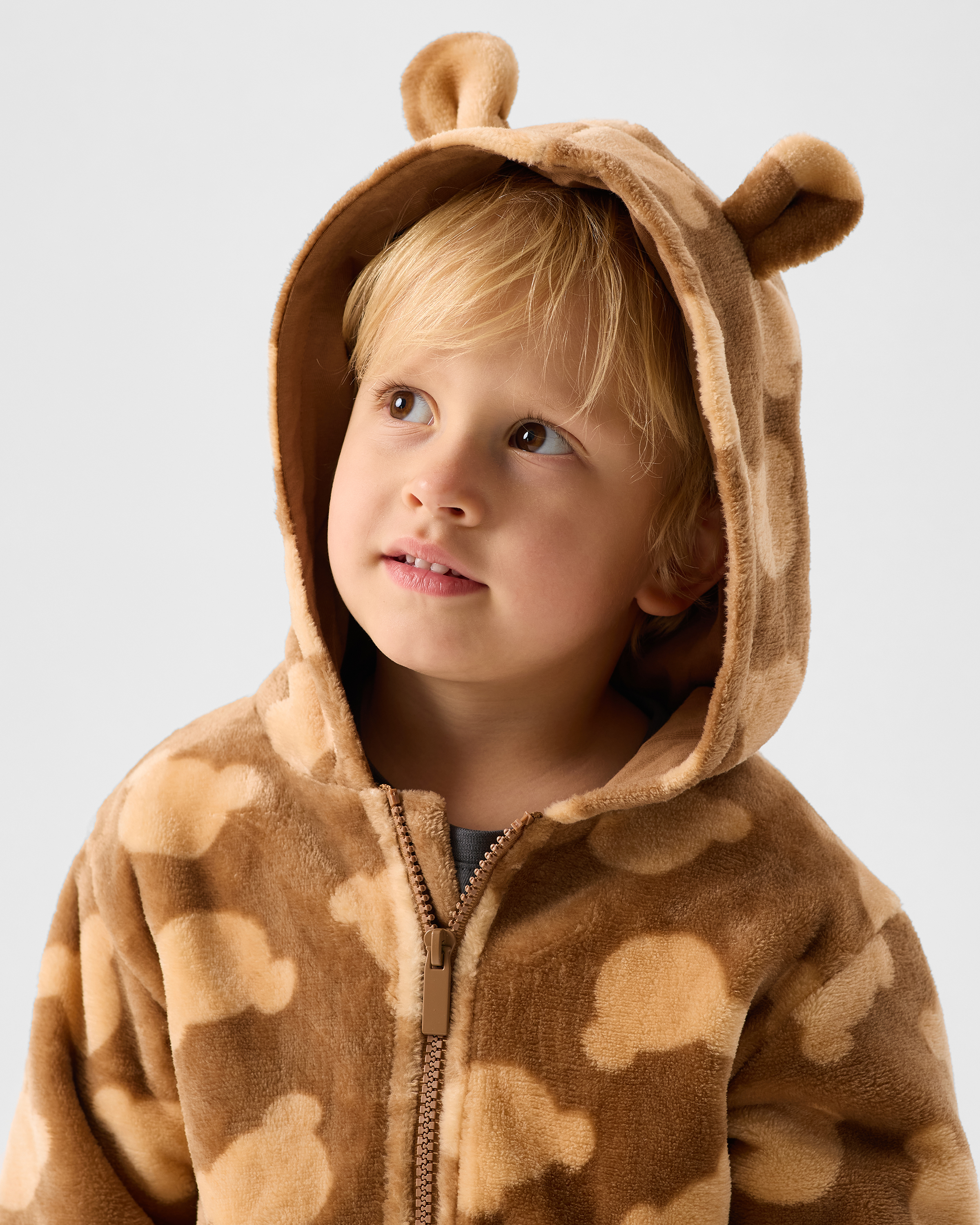 Меховая толстовка BabyGo W25-502BGib-88 - фото 6