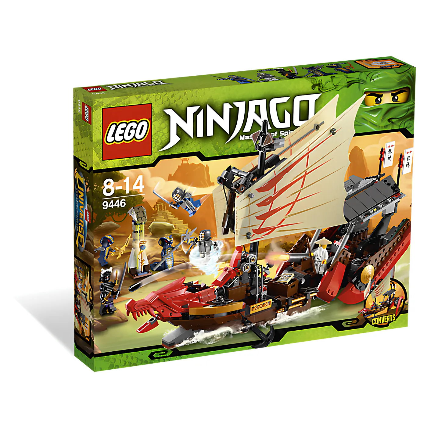 Конструктор LEGO NINJAGO 9446 657 дет. - фото 1