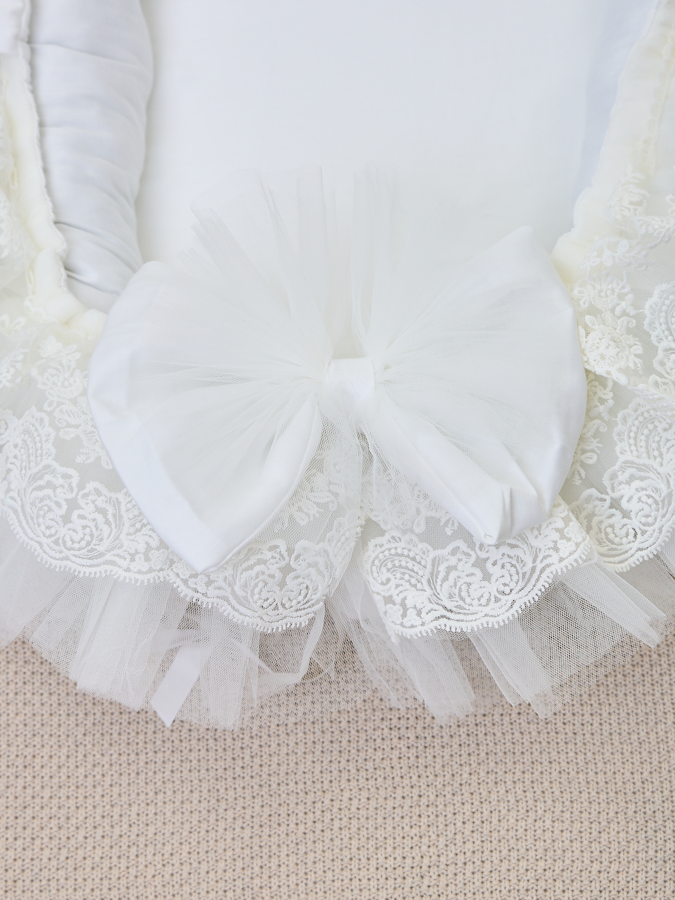 Конверт пеленальный (кокон) ТОСЯ БОСЯ белый - фото 2