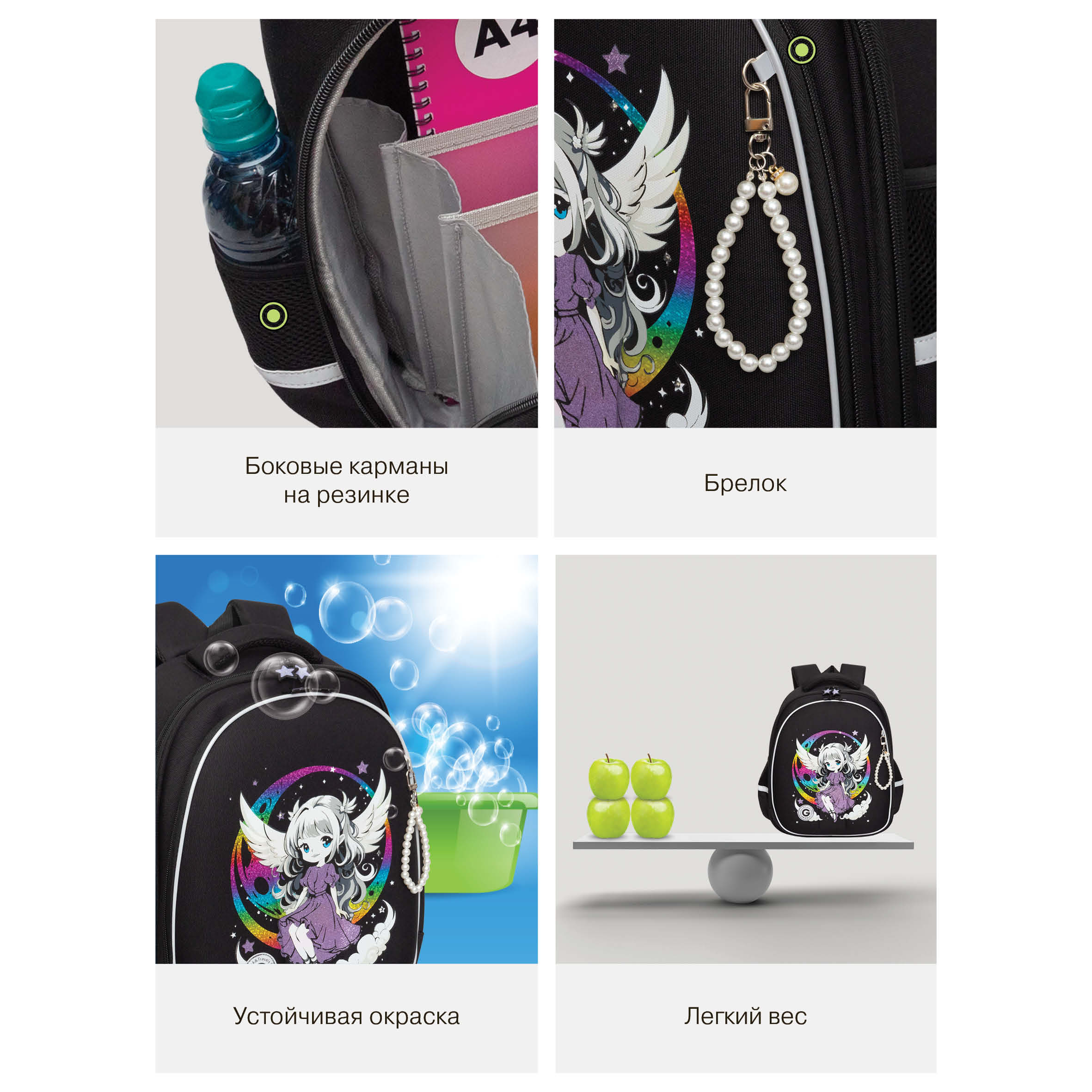 Ранец Grizzly для девочки - фото 15